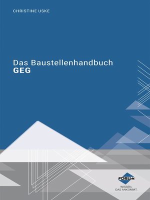cover image of Das Baustellenhandbuch GEG
